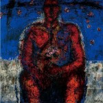 2015　「座る人」2015