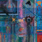 ＜福笑い ＞　194×162cm