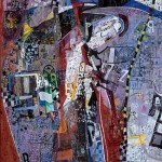 ＜街道の都邑 II＞194×162cm