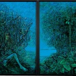 ＜蒼の風景＞130.5×194cm