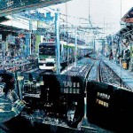 ＜One day 2015 －going around－＞220×350cm