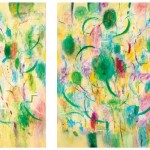 ＜気流・ポレポレ－15・04（M・F）＞194×274cm