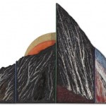 ＜原生林(primeval forest)＞235×340cm