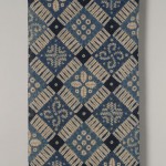 2008藍染絞飾布　250×110