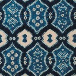 2006 藍染絞綿飾布　230×110