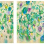 ＜気流・ポレポレ－16・04（M・F）＞　194×274cm