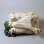 araihiroshi2013  50×65×50cm　朴、着彩