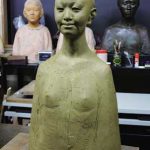 80×50×25cm　粘土