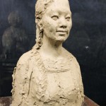 65×48×25cm　粘土 