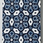 2010 藍染絞綿飾布　242×105