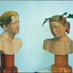 150×100×100cm　楠、朴、大理石