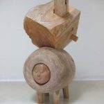 130×70×95cm　ケヤキ、クス、クリ