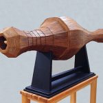 170×220×70cm　杉皮、合板