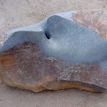 65×145×110cm　本小松石 