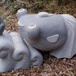 80×200×80cm　本小松石