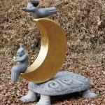 130×120×80cm　御影石