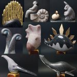 100×90×90cm　御影石