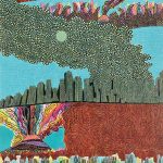 木版 ( 130 x 100 cm )