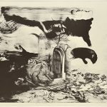 ウォータレスリトグラフ(69 x 100cm)