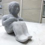 100×180×70cm　安山岩