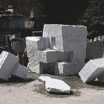 170×350×350cm　白御影石