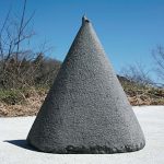 68×40×60cm　 黒御影石 