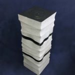 76×25×25cm　黒御影石、ステンレススチール