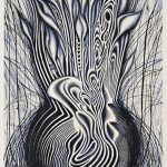 リトグラフ ( 95 x 67cm )