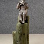 151×53×50cm　乾漆