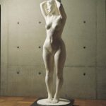 170×54.5×55.5cm　石膏