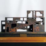 20×45×15cm　ブロンズ