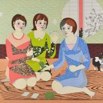 木版 ( 117 x 130cm)