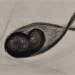 銅版画 (58x87cm)ドライポイント