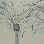 リトグラフ ( 70 x 90cm)