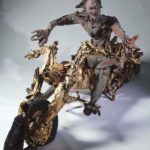 145×150×260cm　樫、楠、柘、色々な木の根っこ