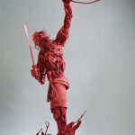 220×100×90cm　木芯、漆喰