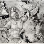 リトグラフ ( 72 x 82cm )