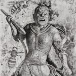 リトグラフ ( 80 x 70cm )