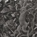 木版 ( 116.7 x 91cm )