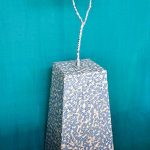 150×46×46cm　テラコッタ、合板、彩色