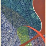 木版 ( 103.4 x 80cm )