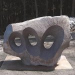 130×197×60cm　山崎石