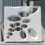 110×115×36cm　大理石