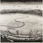 木版 ( 85 x 85cm )