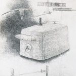 F6　紙、鉛筆、木炭