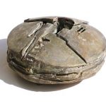 25×40×40cm　ブロンズ、錫