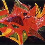 木版 ( 62cm X 88cm)