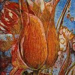 木版リトグラフ(92 x 61cm)