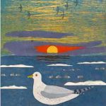 木版 ( 53cm X 40cm)