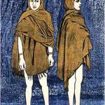 木版 (85cm X 60cm) 